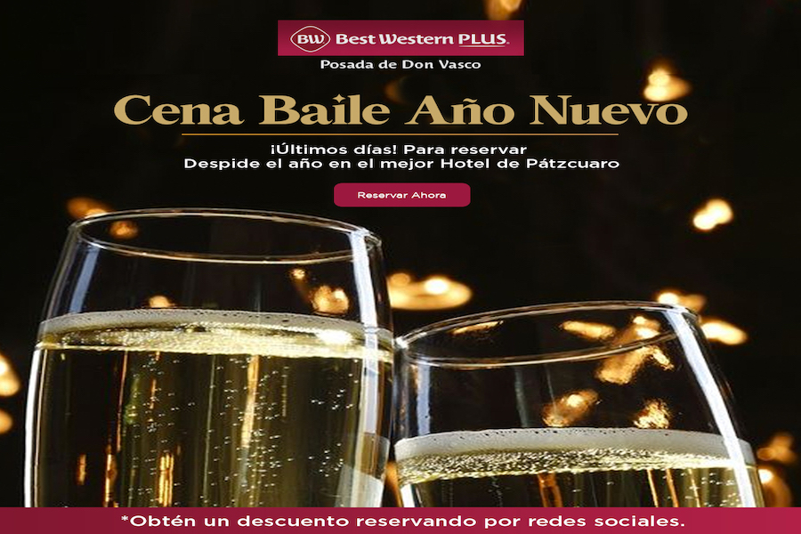 CenaBaile de Año Nuevo Hoteles Región Pátzcuaro